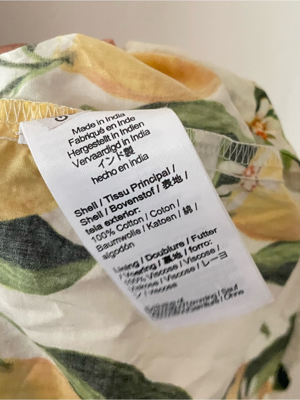 J. Crew Limoncello Lemon Print Tiered A-Line Dress Midi Sundress US 8 - Picture 7 of 9